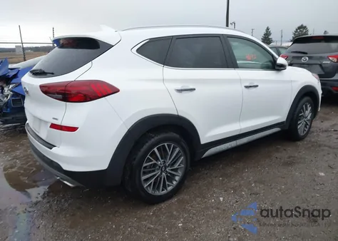 2020 Hyundai Tucson Limited z USA, uszkodzony, nr VIN KM8J3CAL8LU221909